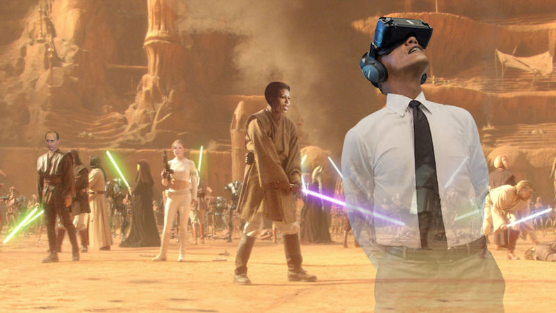 Illustration for article titled 15 Things Obama Was Actually Watching in VR